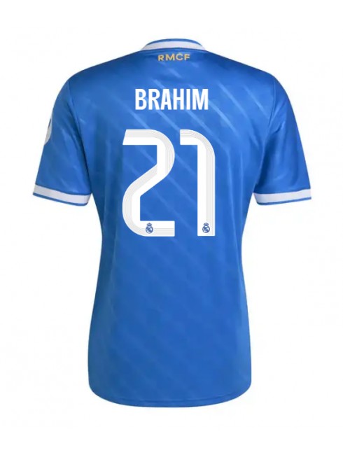 Moški Nogometna dresi replika Real Madrid Brahim Diaz #21 Tretji 2025-26 Kratek rokav Moški Nogometna dresi replika Real Madrid Brahim Diaz #21 Tretji 2025-26 Kratek rokav